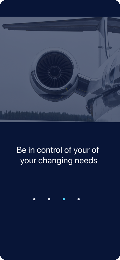 TakeOff Spin control screen